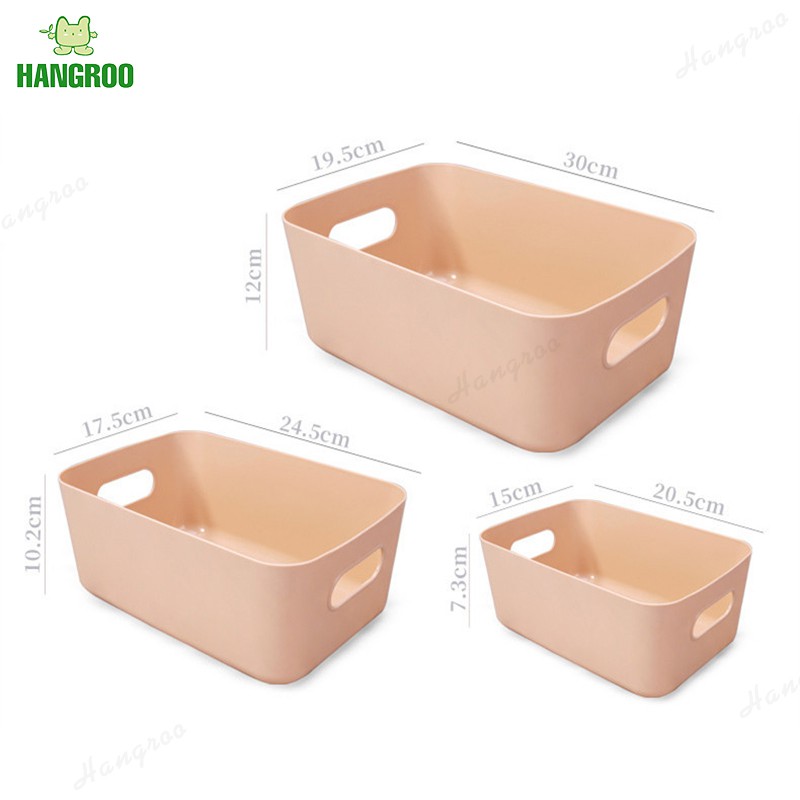 HANGROO I025 ตะกร้าเก็บของ กล่องใส่ของ กล่องเก็บของ กล่องใส่ของอเนกประสงค์ - รูปที่ 2