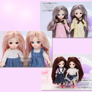 ตุ๊กตาบาโบลี่ ตุ๊กตา bjd พร้อมส่ง ตุ๊กตา บาโบลี่ ขนาด 16 cm.