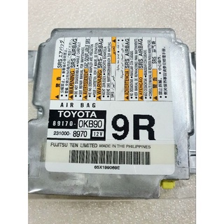 กล่องควบคุมแอร์แบ็ค Toyota Revo,Fortuner Number  89170-0KB90 9R "พาร์ทแท้"