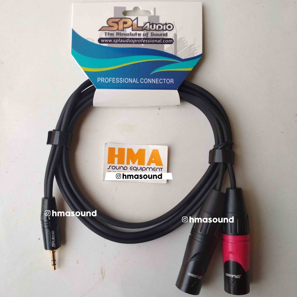 SPL Audio Handphone Cable HC-1.5 Mini to Canon Stereo Audio Jack Cable / Akai TS