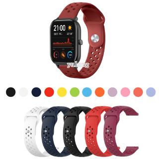 สายซิลิโคนนิ่ม สําหรับ Huami Amazfit GTS2 GTS4 mini GTS3 GTS2e Neo GTS 2 3 4 2e