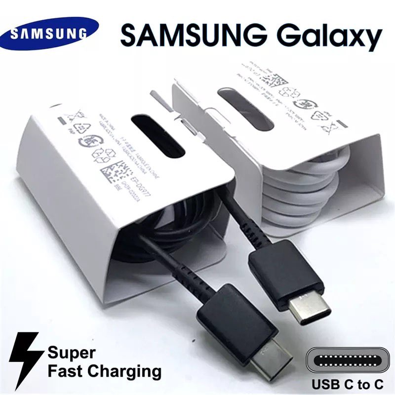 สายชาร์จแท้ C TO C  ชาร์จเร็ว SAMSUNG PD NOTE10/NOTE10+/NOTE10 LTE A70,A71, A80 สายแท้ชาร์จไว USB-C TO C ของเเท้