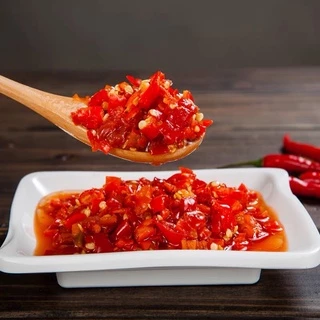 พริกสับหยาบ 湘汝剁椒王之王280ml