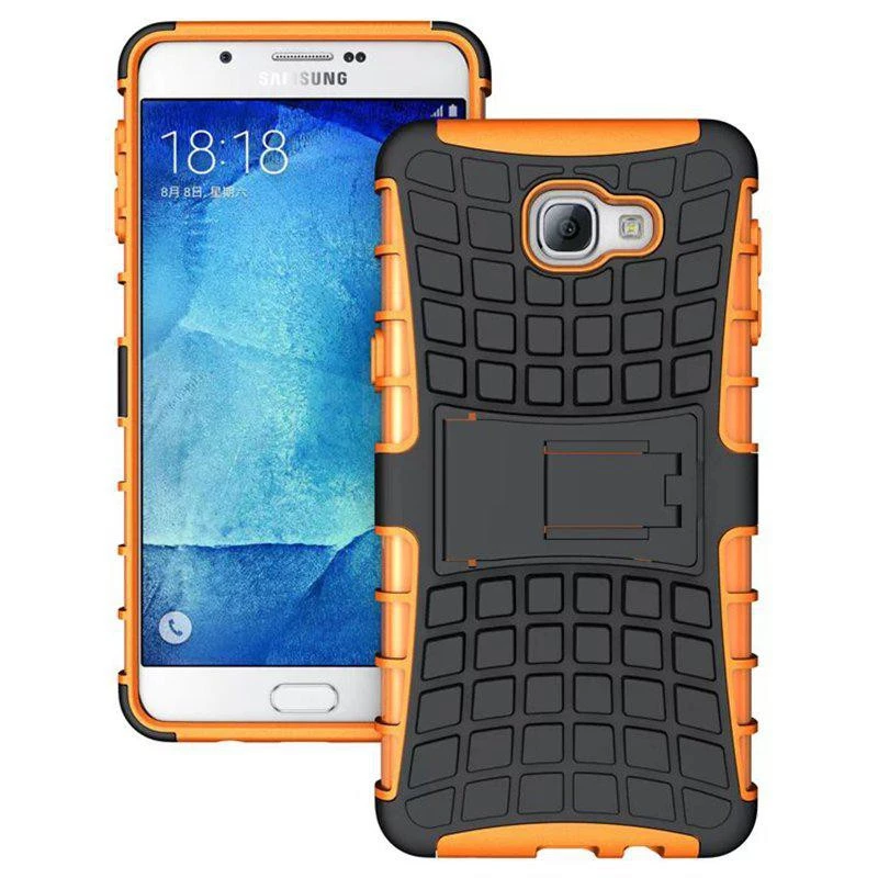 เคสมือถือตั้งได้สองด้านสำหรับ Samsung A9 Pro