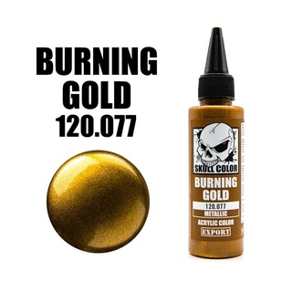 SKULL COLOR 60 ml. METALLIC Burning Gold 077