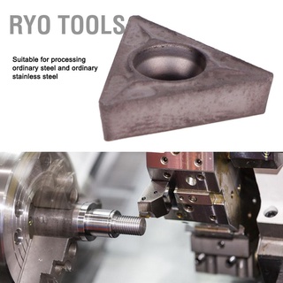 Ryo เครื่องมือใบมีดคาร์ไบด์ Cnc Tcmt110204 Vp15Tf 10 ชิ้นสําหรับเครื่องมือสแตนเลส