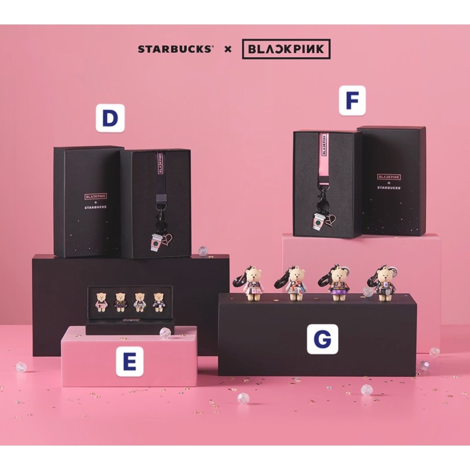 Starbucks BLACKPINK collection สตาร์บัคส์ BLACKPINK คอลเลคชั่น ของแท้ 100% - รูปที่ 2