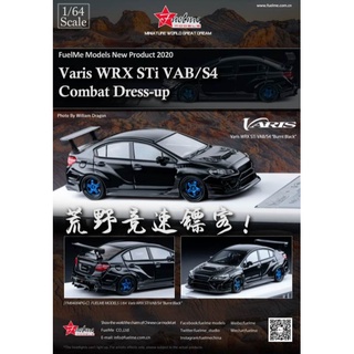 Fuelme 1/64 : FM64004PG-C : Varis Subaru WRX STI (VAB/S4 WB) Burnt Black