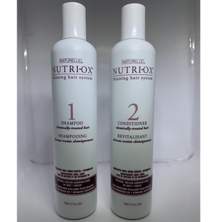 Nutriox แชมพู ครีมนวดผม สำหรับคนผมบาง Thinning hair system สีแดง