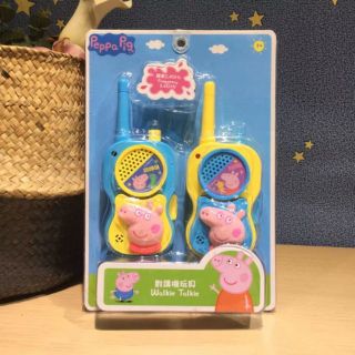 วิทยุสื่อสาร walkie talkie สำหรับเด็ก ลาย peppa pig น่ารักมากๆ