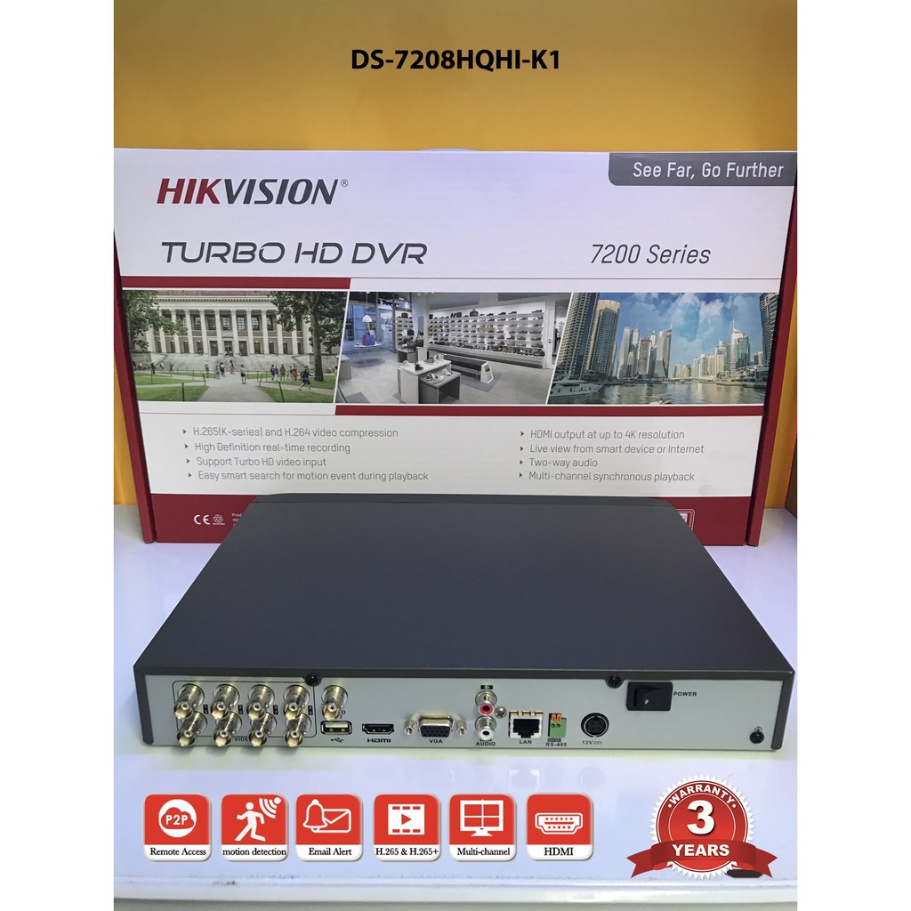Hikvision Turbo HD DS-7208HQHI-M1（S）
