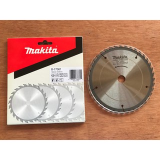 ใบเลื่อยวงเดือน MAKITA แท้ 7 นิ้ว 40 ฟัน รุ่น B-17061 มากีต้า คาร์ไบร์