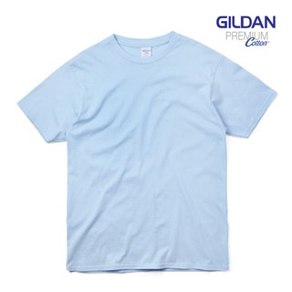 GILDAN Premium Cotton สีฟ้าอ่อน