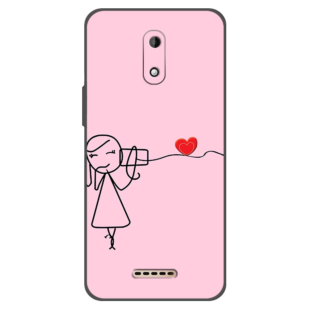 เคสโทรศัพท์ คู่รัก อ่อนนุ่ม เคส Wiko sunny 5
