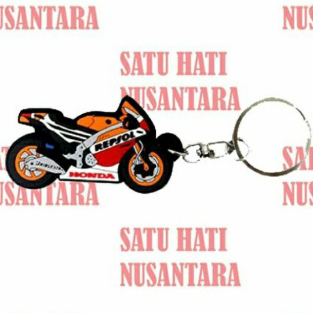 GANTUNGAN Honda Rc213V Moto Gp Repsol Key Chain Motor Sport พวงกุญแจ