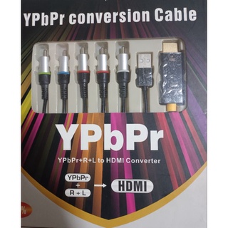 🚀ส่งเร็วจาก กทม.🚀สายเคเบิลแปลงสัญญาณ YPbPr+R+L to HDMI