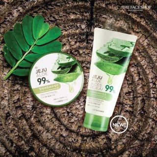 พร้อมส่ง!!เจลว่านหางจระเข้ 300 มล.JeJu Aloe fresh soothing gel