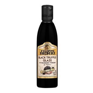 น้ำส้มไฮโซ องุ่นหมักเห็ดทรัฟเฟิลดำ จากอิตาลี  Filippo Berio Black Truffle with Balsamic Vinegar Glaze 250ml