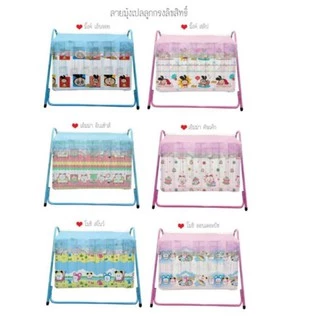 เปลไกว เปลเด็ก ลูกกรงเด็ก พร้อมมุ้งครอบ Baby Cot (การ์ตูนลิขสิทธิ์เเท้) ขนาด 60*103*83 ซม. CRADNET