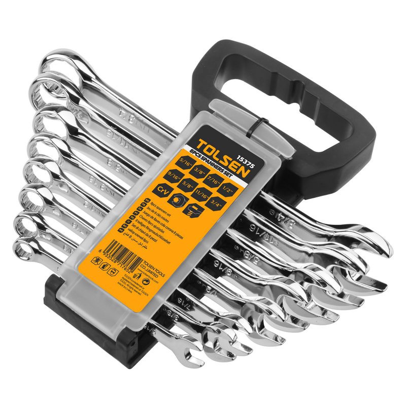 ชุดล็อคแหวนปาก 8 ชิ้น (ระบบ INCH) TOLSEN 15375