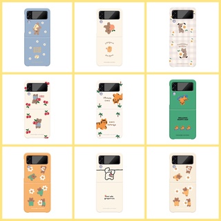 🇰🇷【Samsung Galaxy Z Flip 4 Case】 Hard Cute Lovely 16 Design Korean Collection Ver.2 Slim Unique Polycarbonate Made in Korea