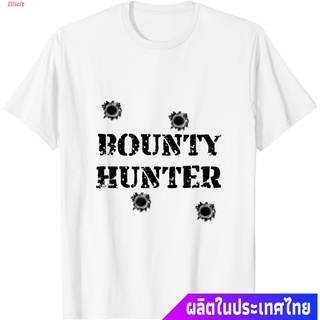 Illicit เสื้อยืดยอดนิยม Bounty Hunter Funny T-Shirt The Amazing World of Gumball Mens Womens T-shirts