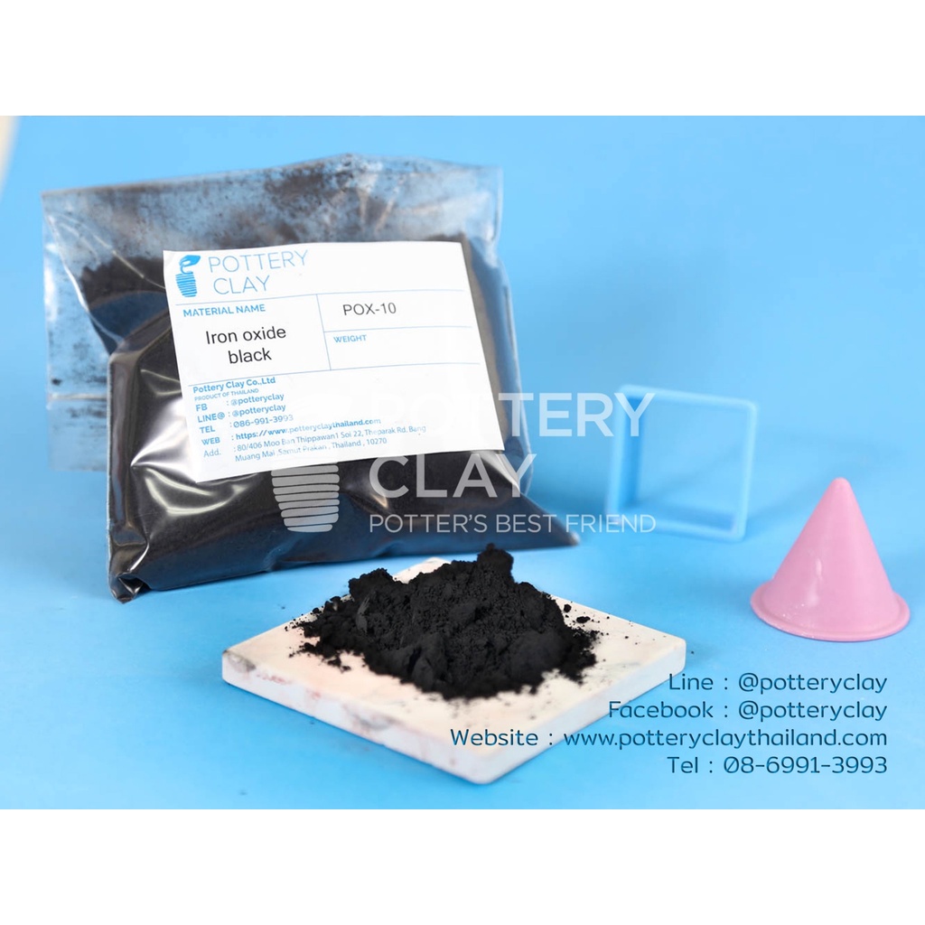POX-10	Iron oxide black ไอเอริ์นออกไซด์  (ดำ)