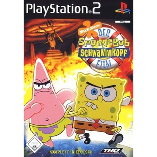 Nickelodeon SpongeBob Schwammkopf: Der Film แผ่นเกมส์ ps2