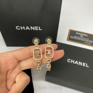 ต่างหูชาแนล Chanel earrings ต่างหูแบรนด์เนม