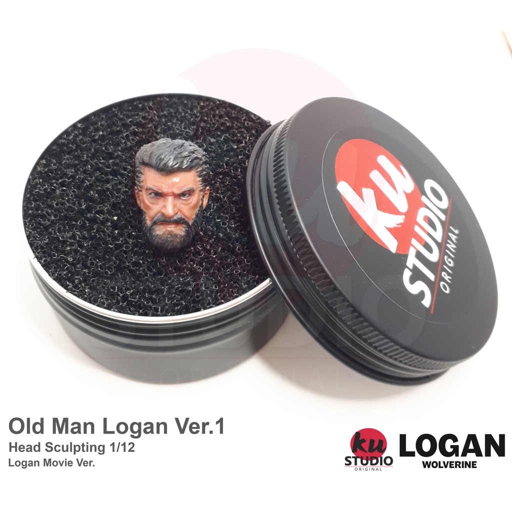 Logan Wolverine Old Man Logan Head Sculpting 1/12