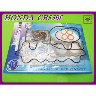 HONDA CB550F ENGINE GASKET COMPLETE SET "NON ASBESTOS" ISO 9001 // ปะเก็นเครื่อง ชุดใหญ่ อย่างดี ไม่มีแร่ใยหิน