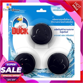 💥โปรสุดพิเศษ!!!💥 DUCK ก้อนทำความสะอาด มิสเตอร์มัสเซิล ขนาด 40 กรัม รุ่น (แพ็ค 3 ชิ้น) สีฟ้า