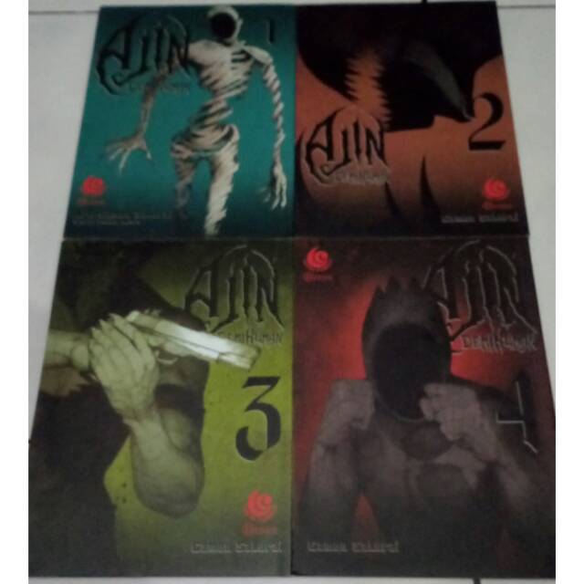 การ์ตูน AJIN DEMI HUMAN 1-4 กําลังไป