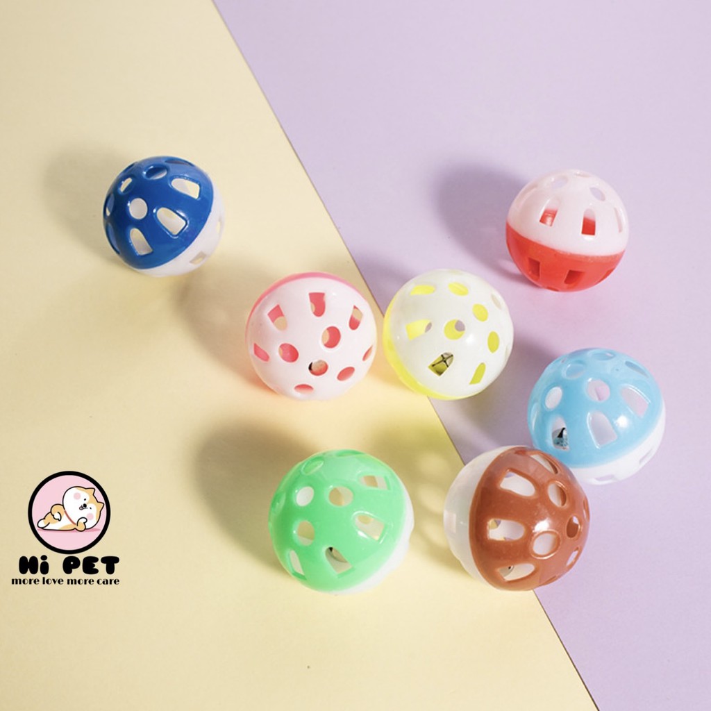 พร้อมส่งจากไทย ของเล่นลูกบอลกระดิ่งสัตว์เลี้ยง ของเล่นแมวและสุนัข นกแก้ว ลูกบอลของเล่นนกแก้ว 0150