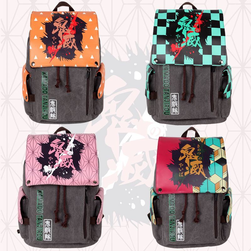 พร้อมส่ง🤗เป๋าเป้สะพาย ดาบพิฆาตอสูรDemon Slayer(Kimetsu no yaiba) Type:D
