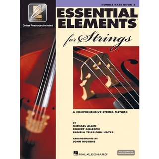 หนังสือเรียนดนตรี ESSENTIAL ELEMENTS FOR STRINGS – BOOK 2 WITH EEI Double Bass