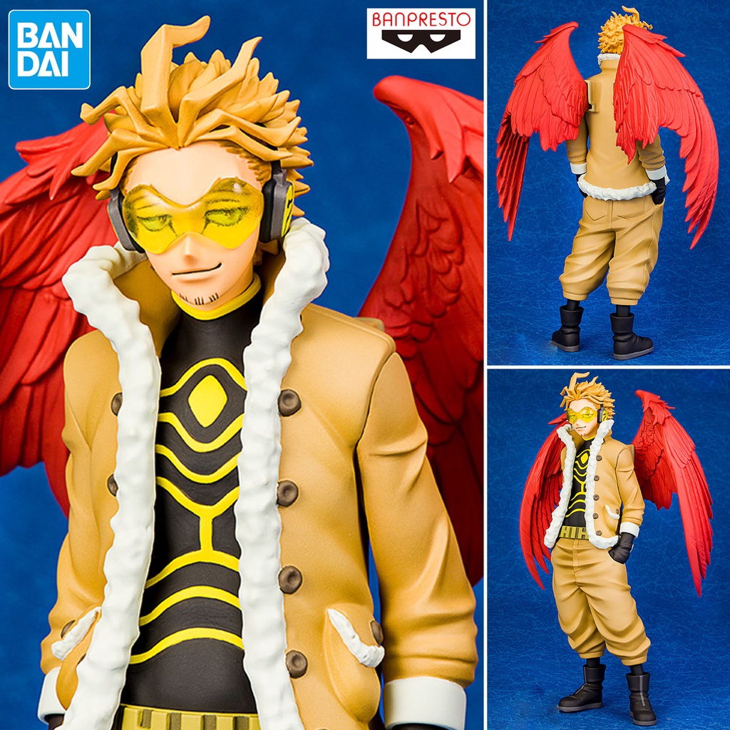ของแท้ Genuine Bandai Banpresto Boku no Hero Academia มายฮีโร่อคาเดเมีย Hawks Keigo Takami Red Riot 