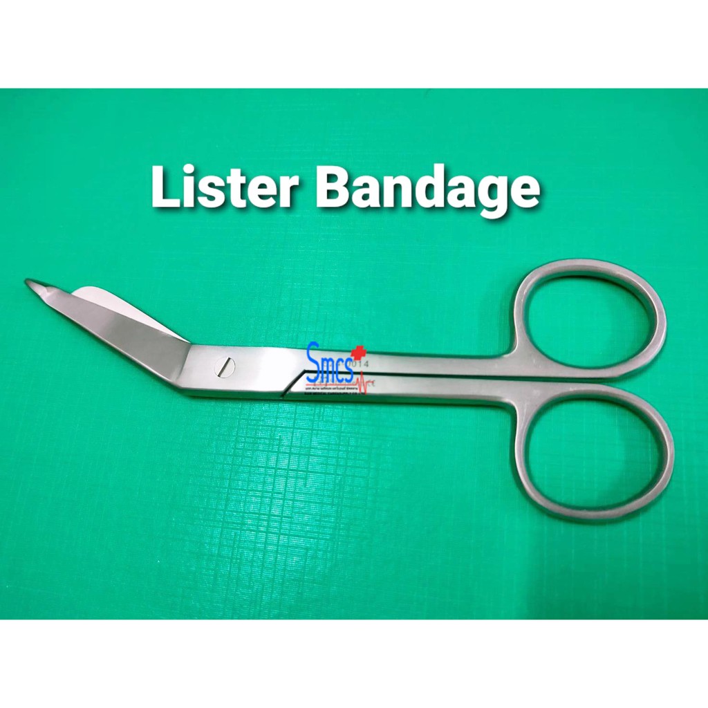กรรไกรตัดผ้าก๊อซ Lister Bandage Scissor