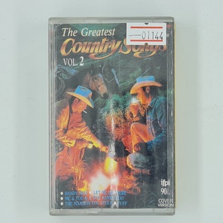 [01144] The Greatest Country Songs Vol.2 (TAPE)(USED) เทปเพลง เทปคาสเซ็ต มือสอง !!