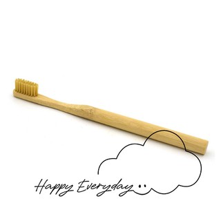 Bamboo Toothbrush แปรงสีฟันไม้ไผ่ชนิดด้ามกลม