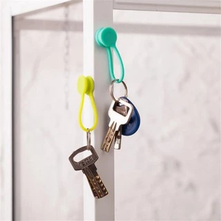 ซื้อ 5 แถม 1 ฟรีMagnetic สายไฟสายไฟ Organizer Cable Management Cable Winder สําหรับ Charing Cable หูฟังคลิปสายเคเบิล