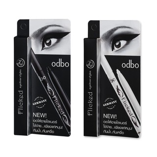 🌟 อายไลเนอร์แบบออโต้ เนื้อเนียนนุ่ม โอดีบีโอ ODBO FLICKED EYELINER STYLE OD-323