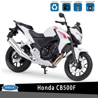 รถมอเตอร์ไซต์ 1:18 Honda CB500F [Welly]