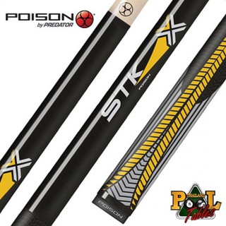 ไม้คิวพูลสองท่อน ไม้ปลายแกร่ง สปริงดี Poison VX STK Yellow Pool Cue