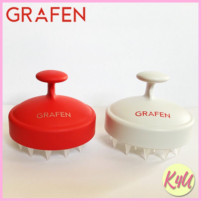 พร้อมส่ง GRAFEN Edge Finger แปรงสระผม ช่วยลดแบคทีเรีย กล่องชำรุดมีให้เลือก 2 สี!!