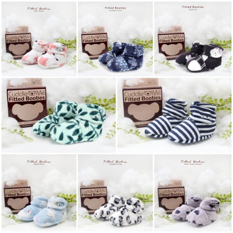 B3101 Cuddle Me ติดตั้ง Booties Cuddleme Prewalker รองเท้าสําหรับเด็กทารกชายและหญิง