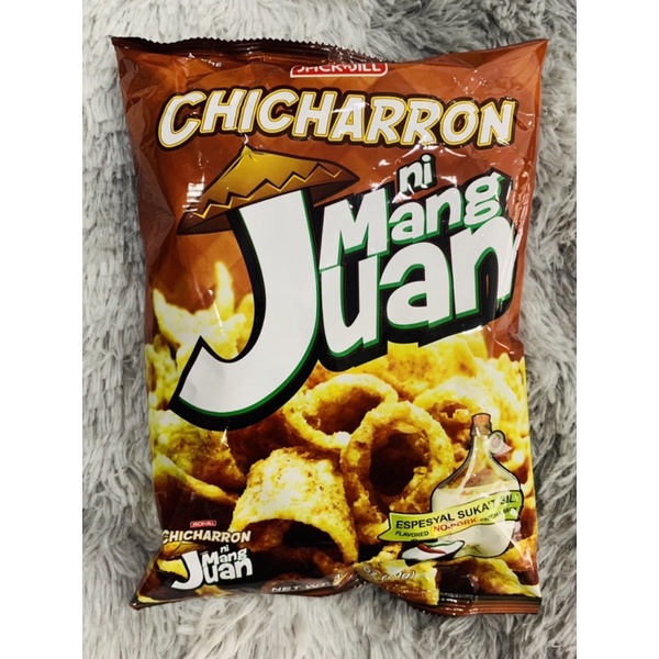 🇵🇭ขนมฟิลิปปินส์ Jack n’Jill Chicharron หาทานยาก มี2รส Espesyal Suka’T Sili&Sukang Paombong 90g.