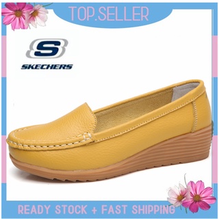 [พร้อมส่ง] *Skechers__go Walk Arch Fit รองเท้าแตะโลฟเฟอร์ ส้นแบน แบบสวม สําหรับผู้หญิง ผู้ชาย