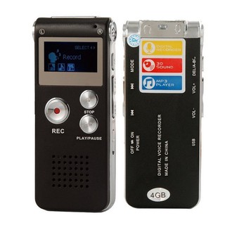 แหล่งขายและราคา[พร้อมส่ง]⚡🔥จัดโปร ด่วน!⚡🔥เครื่องอัดเสียง/เครื่องบันทึกเสียง voice recorder รุ่นGH-609 8GB พกพาสะดวก⚡อาจถูกใจคุณ