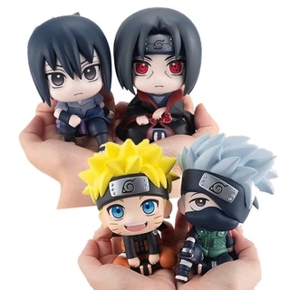 Mocho โมเดลฟิกเกอร์การ์ตูน Naruto Action Miniatures Uzumaki Naruto Kakashi